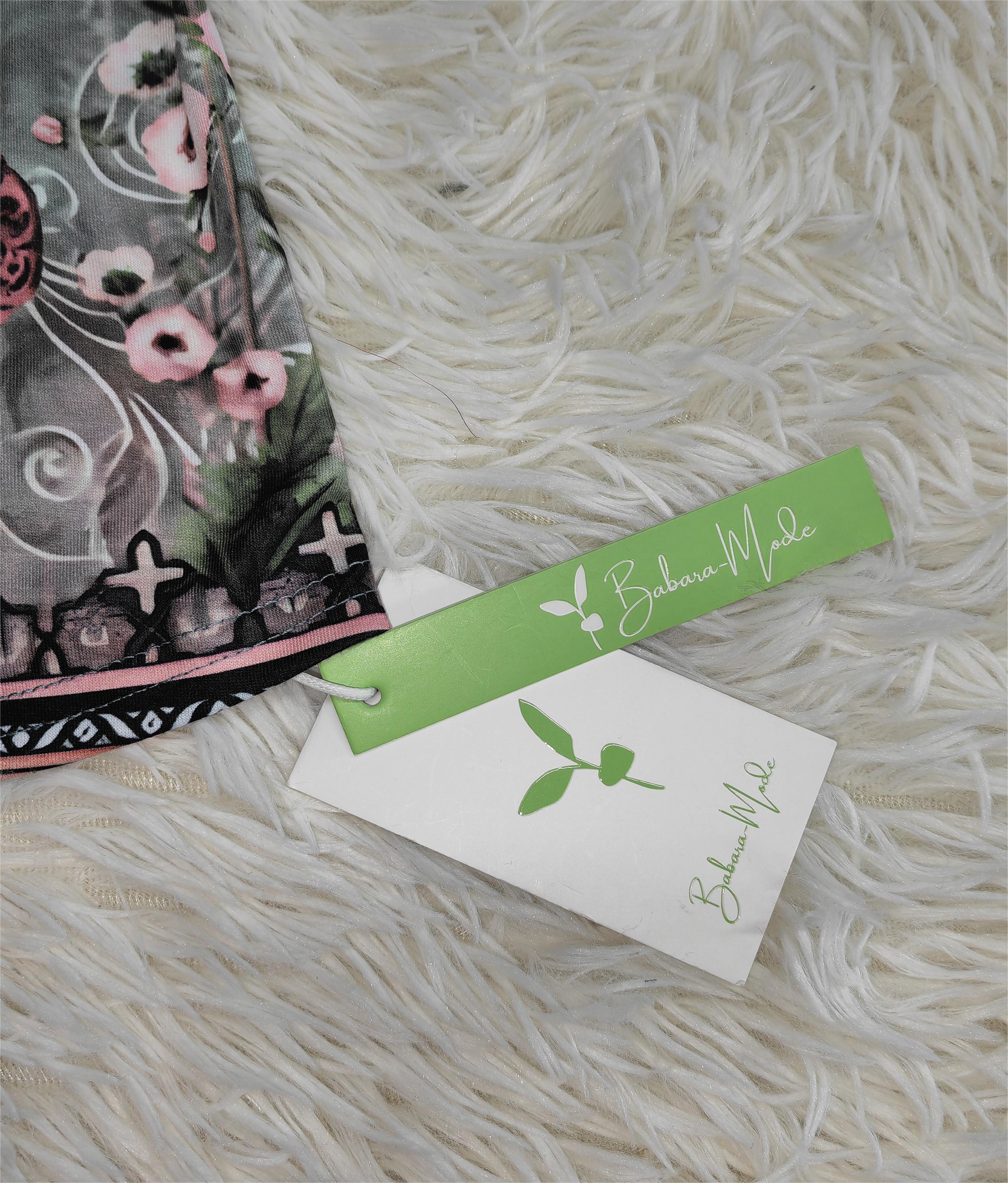 Ärmelloses Oberteil mit Aquarell-Blumendesign