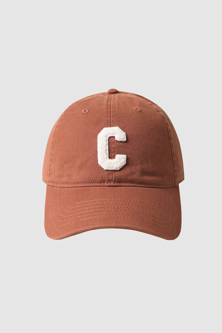 Baseball-Stil Kappe mit gesticktem C-Logo