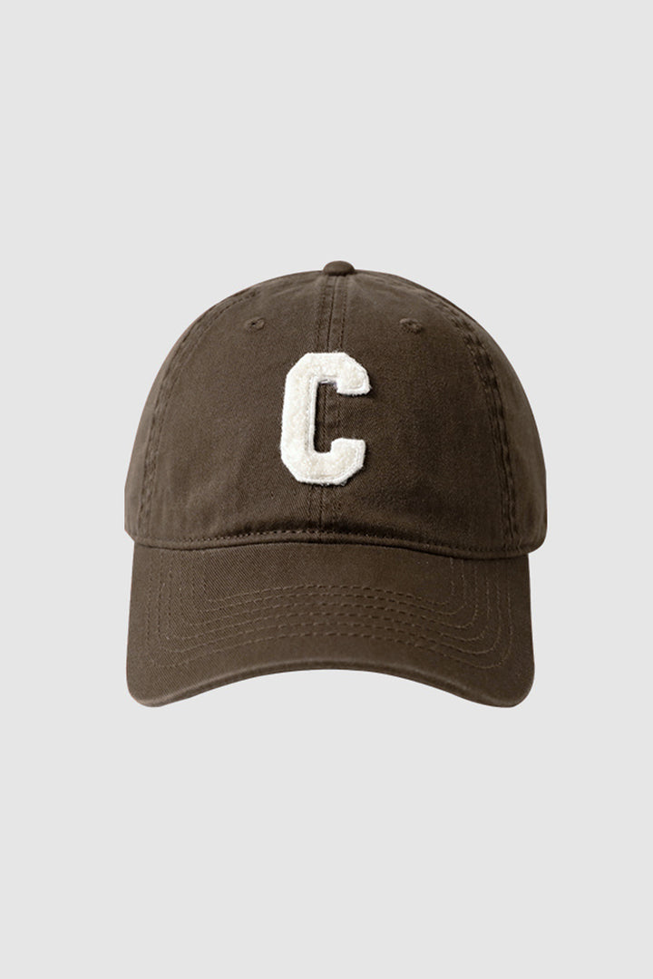 Baseball-Stil Kappe mit gesticktem C-Logo