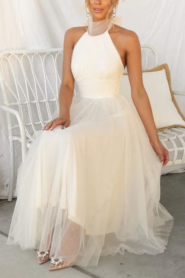 Ärmelloses Ballkleid