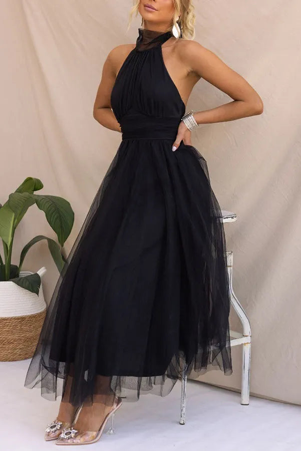 Ärmelloses Ballkleid