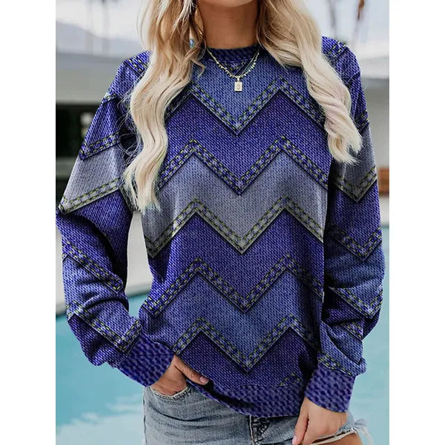 Bequemer Strickpullover