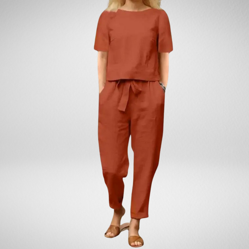 Komfortables Sommeroutfit