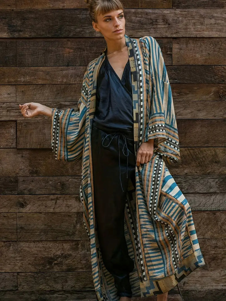 Boho-Kimono für große Größen