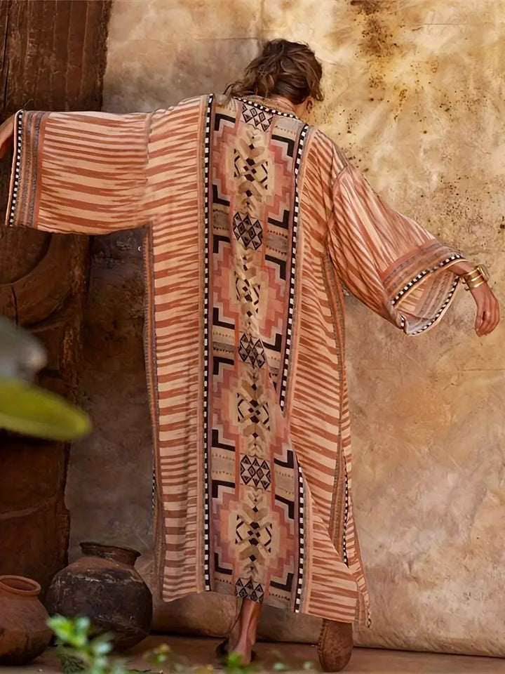 Boho-Kimono für große Größen