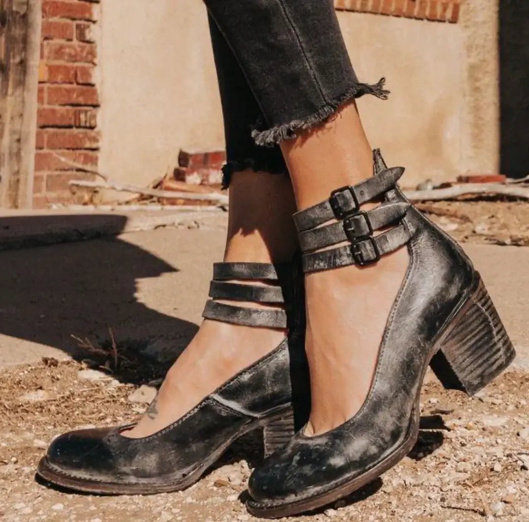 Aniek - Elegante Vintage-Absatzschuhe